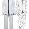 Free! Iwatobi Swim Club Rin Matsuoka Uniforme Blanche Cosplay Costume -NEWCOSSKY Soldes free aa5546de 2b21 4f7b 8ba4 cc024f05842d