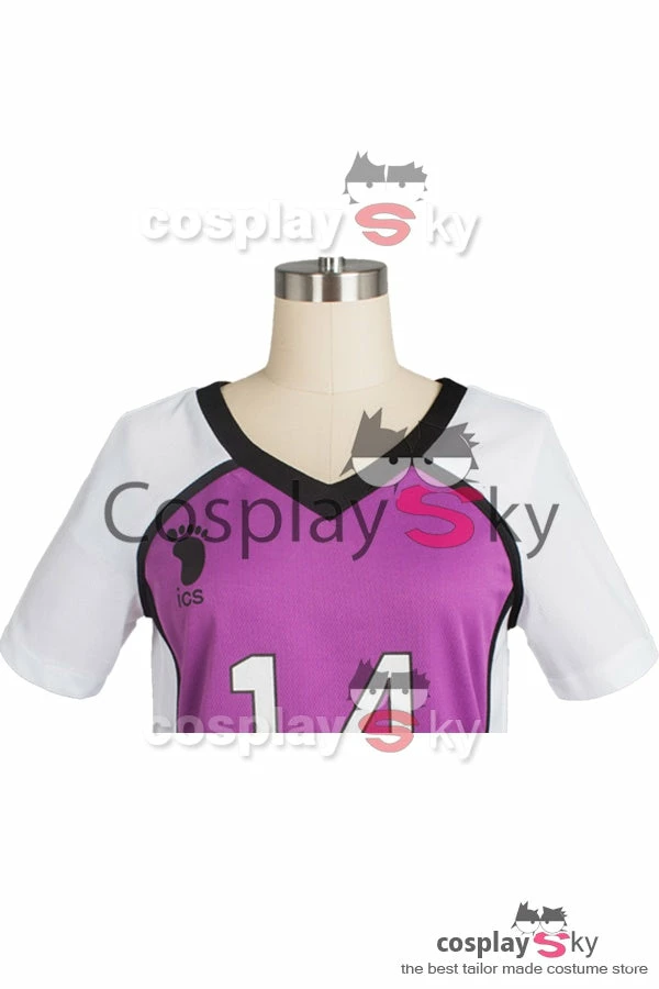 Haikyu!! Shiratorizawa Academy Libero Yamagata Uniforme Cosplay Costume – Image 8