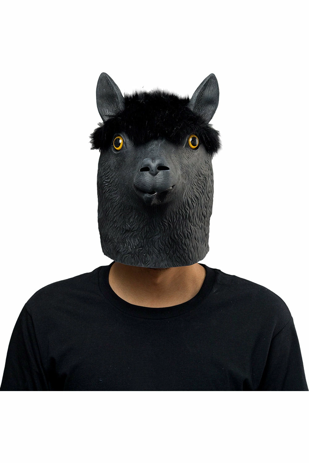 Alpaga Masque Halloween Carnaval Fete Animaux Masques Cosplay Accessoire 3 Alpaga Masque Halloween Carnaval Fete Animaux Masques Cosplay Accessoire