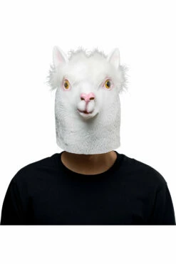 Alpaga Blanc Masque Halloween Carnaval Fete Animaux Masques Cosplay Accessoire -NEWCOSSKY Soldes image 1153
