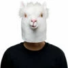 Alpaga Blanc Masque Halloween Carnaval Fete Animaux Masques Cosplay Accessoire -NEWCOSSKY Soldes image 1157