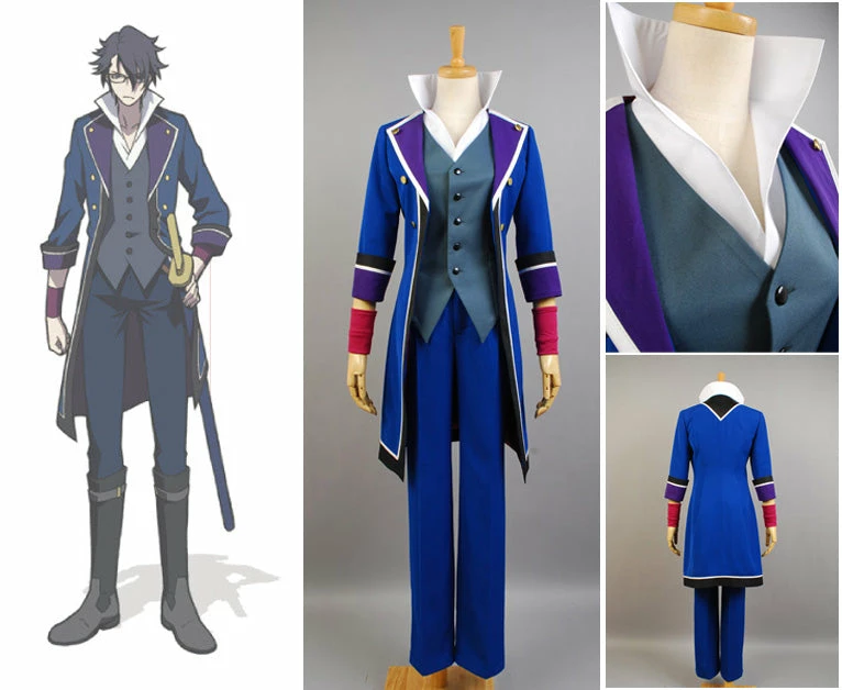 Anime K Saruhiko Fushimi Cosplay Costume 3 Anime K Saruhiko Fushimi Cosplay Costume