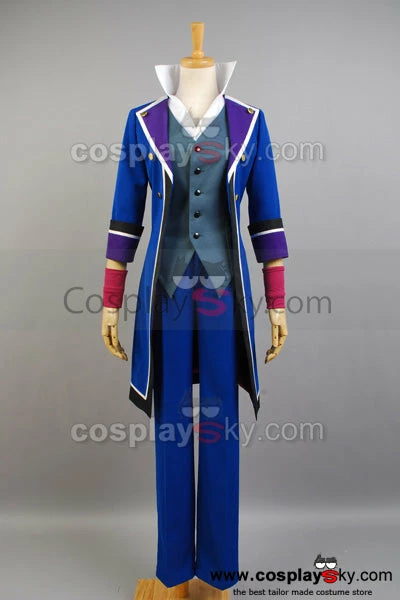 Anime K Saruhiko Fushimi Cosplay Costume 4 Anime K Saruhiko Fushimi Cosplay Costume – Image 2