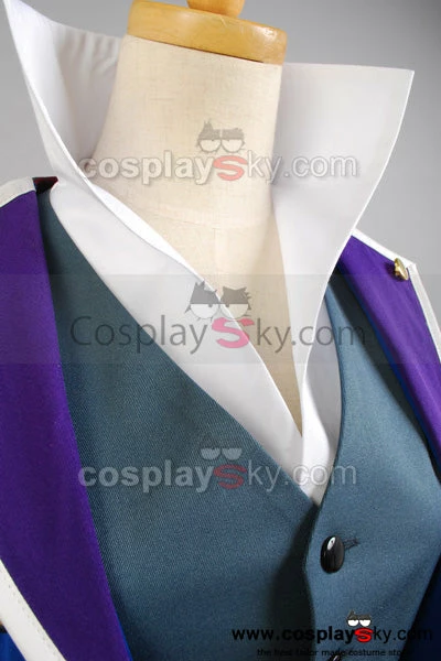 Anime K Saruhiko Fushimi Cosplay Costume 7 Anime K Saruhiko Fushimi Cosplay Costume – Image 5