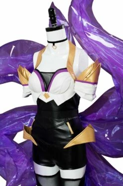 League Of Legends LOL K/DA Ahri Cosplay Costume -NEWCOSSKY Soldes league of legends lol kda ahri cosplay costume 4