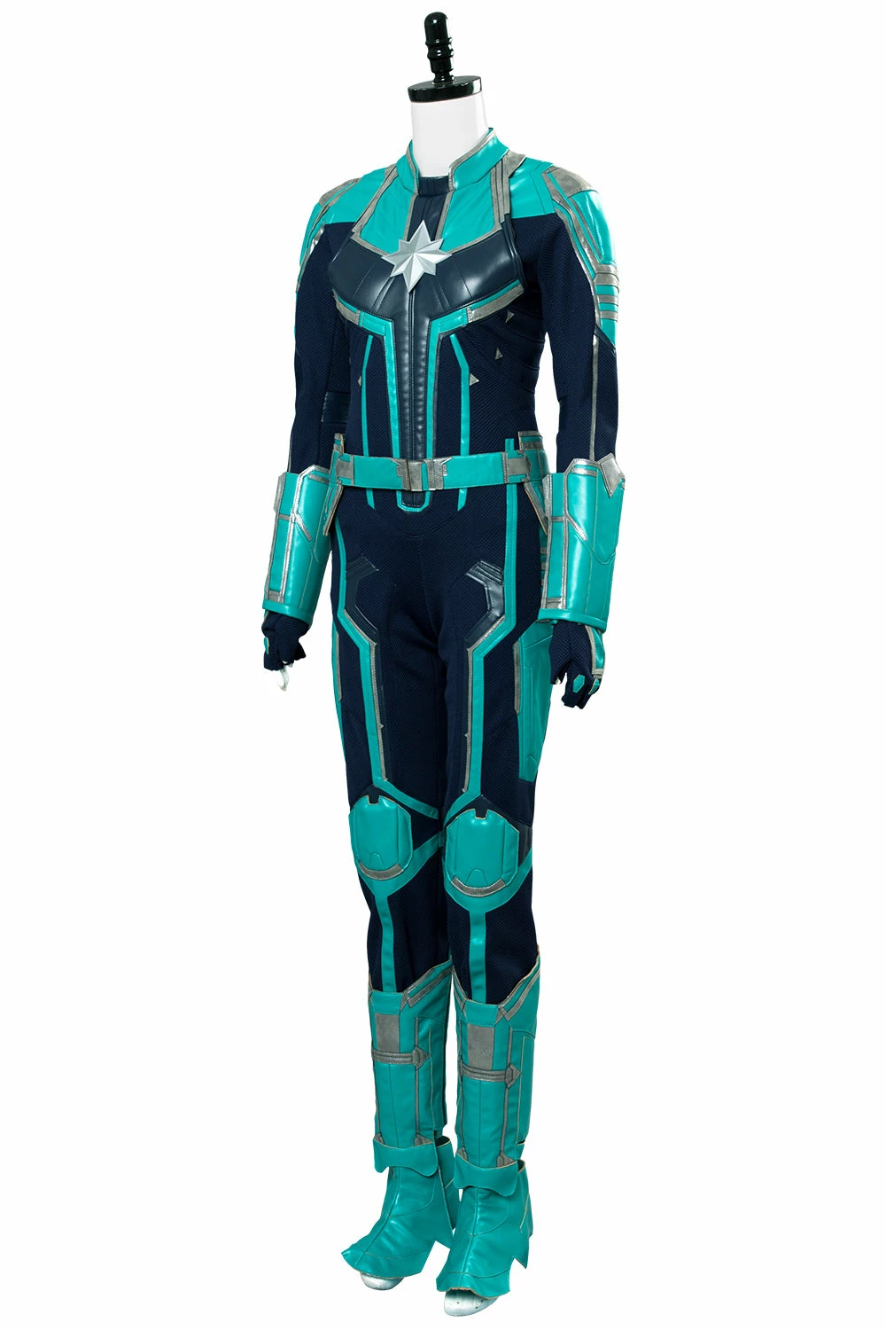 Captain Marvel Ms. Marvel Carol Danvers Cosplay Costume 5 Captain Marvel Ms. Marvel Carol Danvers Cosplay Costume – Image 3