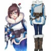 Overwatch OW Mei Mei-Ling Zhou Cosplay Costume -NEWCOSSKY Soldes overwatch ow mei mei ling zhou cosplay costume 9 1