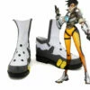 Overwatch OW Tracer Lena Oxton Cosplay Chaussures -NEWCOSSKY Soldes overwatch ow tracer lena oxton cosplay shoes 2