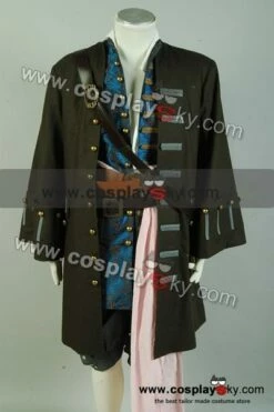 Pirates Of The Caribbean 5: Jack Sparrow Costume -NEWCOSSKY Soldes pirates of the caribbean 4 jack sparrow costume set 1 1 1 539e3cd5 98fe 4317 9b36 050c88907b52
