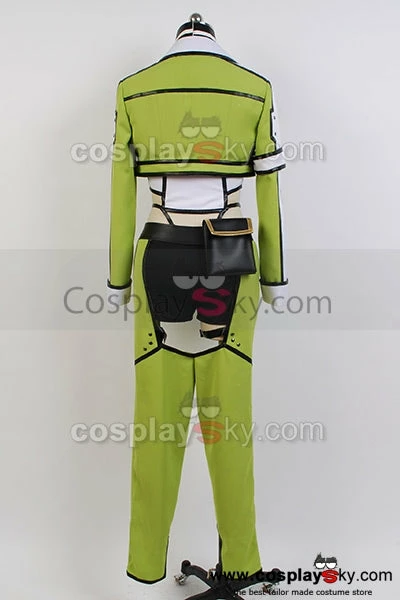 Sword Art Online Gun Gale Online Sinon Asada Shino Cosplay Costume 7 Sword Art Online Gun Gale Online Sinon Asada Shino Cosplay Costume – Image 5