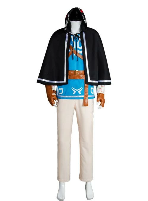 The Legend Of Zelda: Breath Of The Wild Link Cosplay Costume 3 The Legend Of Zelda: Breath Of The Wild Link Cosplay Costume