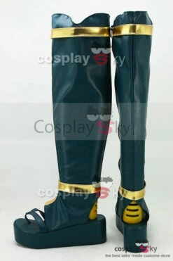 Touken Ranbu Tsurumaru Kuninaga Botte Cosplay Chaussures -NEWCOSSKY Soldes touken ranbu tsurumaru kuninaga boots cosplay shoes 2
