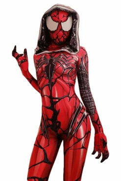 Venom Symbiote Spiderman Gwen Stacy Combinaison Cosplay Costume -NEWCOSSKY Soldes venom symbiote spiderman gwen stacy combinaison cosplay costume 1